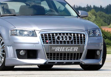 Rieger voorbumper R-Frame | geschikt voor Audi A3 8P 2003-20, Verzenden, Nieuw, Audi