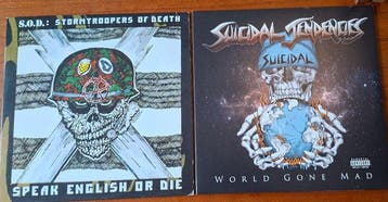 S.O.D. & Suicidal Tendencies - 2 great hc albums lot Speak, Nieuw in verpakking