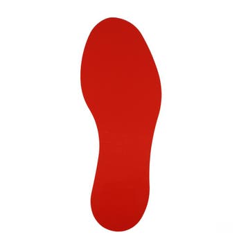 Voetstap  -  Anti slip - Rood - Anti - slip -, Verzenden