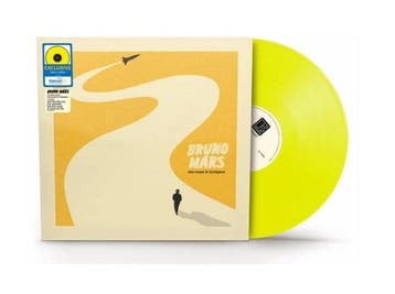 Bruno Mars - Doo-Wops & Hooligans Exclusive Neon Yellow, Nieuw in verpakking