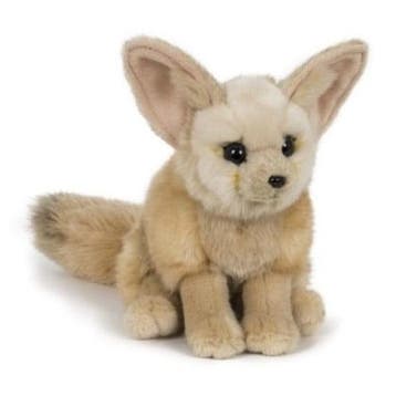 Fennek knuffel - pluche - 23 cm - woestijnvos - knuffeldier, Verzenden, Nieuw