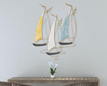 IJZEREN WANDPANEEL VELA KLEUR CM 78,7X3,8X97,8, Ophalen of Verzenden, Nieuw