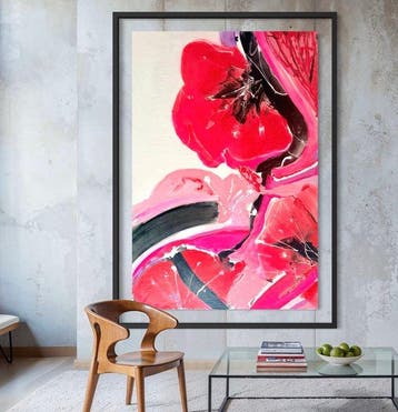 Lina Verano - Mediterranean Flowers No. 4 - XXL, Antiek en Kunst