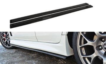 Zijskirts Mitsubishi Lancer Evo X Maxton Design glans zwart, Ophalen of Verzenden, Nieuw