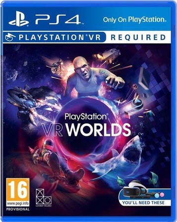 Playstation 4 Playstation VR Worlds, Verzenden, Zo goed als nieuw