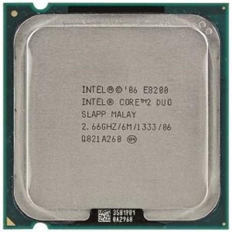nieuwstaat Intel Core 2 Duo E8200 2.66Ghz Socket 775 + 1..., Computers en Software, Processors