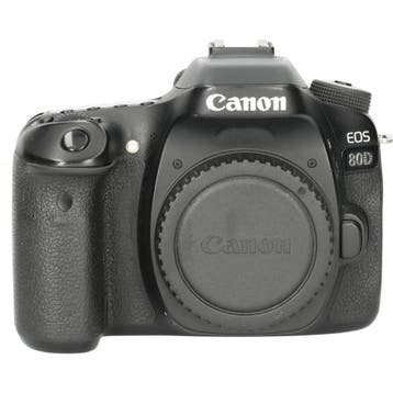 Tweedehands Canon EOS 80D Body CM7217, Audio, Tv en Foto, Fotocamera's Digitaal, Ophalen of Verzenden, Gebruikt, Spiegelreflex