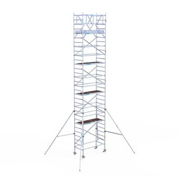 Rolsteiger Original 90x190 10,2m werkhoogte vrijstaand, Verzenden, Nieuw, Rolsteiger of Kamersteiger, 5 meter of hoger