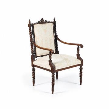 Fauteuil - Hout, Antiek en Kunst