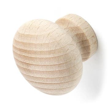 Meubelknop | Starx | Ø 30 mm (Beuken, Paddenstoel), Verzenden, Nieuw
