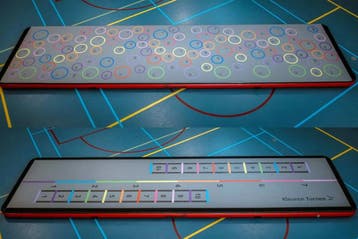 Airtrack 12springs 800x200x20 cm Plus Educatief Kleuren, Ophalen of Verzenden, Nieuw