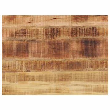 Bureaublad massief mangohout 80x70 - Laatste Stuk! OP=OP, 50 tot 100 cm, Rustiek, Zo goed als nieuw, Tafelblad