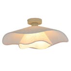 Landelijke plafondlamp beige, Mimi, Ophalen of Verzenden, Nieuw, Stof, Landelijk