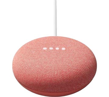 Google Home Mini 1e Generatie - Rood, Verzenden, Zo goed als nieuw