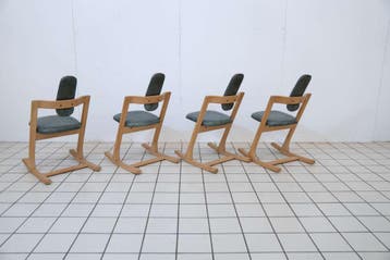 (4) Vintage Stokke Varier Pendulum Stoelen, Huis en Inrichting, Stoelen, Ophalen of Verzenden, Nieuw