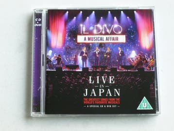 Il Divo - A Musical Affair / Live in Japan (CD + DVD), Ophalen of Verzenden, Zo goed als nieuw