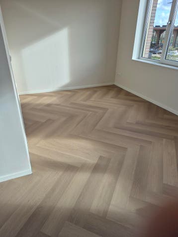 Laminaat leggen vloerlegger Click PVC Visgraat Plinten, Garantie, Laminaat of Parket