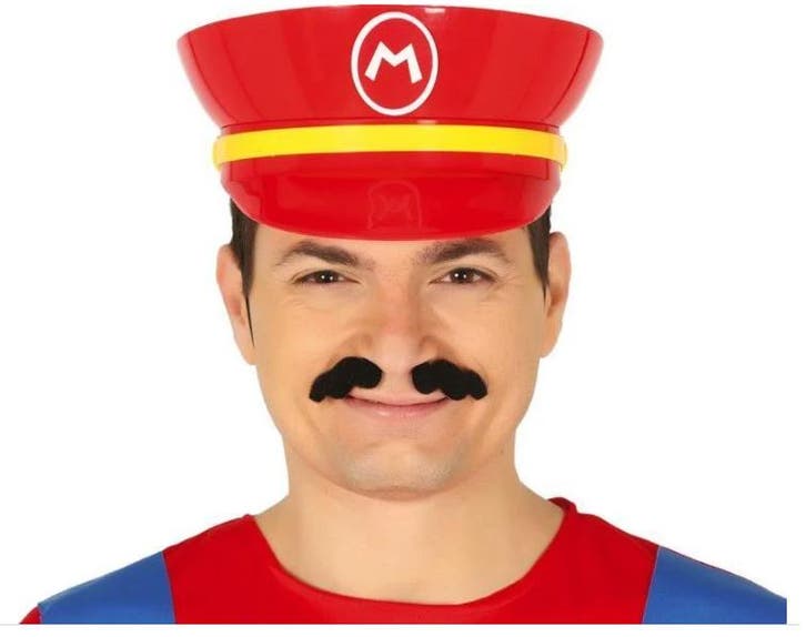 Super Mario PVC Pet, Kleding | Dames, Carnavalskleding en Feestkleding, Nieuw, Ophalen of Verzenden
