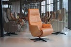 Relaxfauteuil Twice TW-274N Leer De Toekomst 3motoren+accu, Ophalen of Verzenden, Nieuw, Leer
