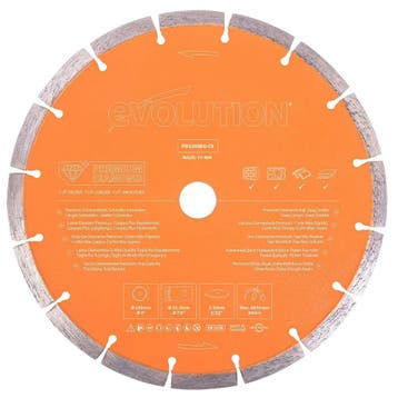 Evolution diamantblad gesegmenteerd Premium 230mm | PD230..., Verzenden, Nieuw, Overige typen