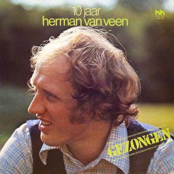 Herman van Veen - Gezongen - 10 Jaar Herman Van Veen, Ophalen of Verzenden, Gebruikt