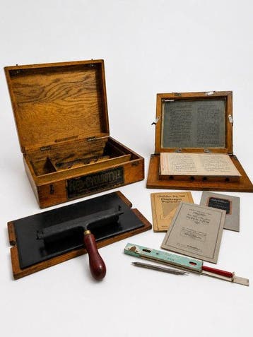 Gestetner Company - Neo-Cyclostyle printing machine -, Antiek en Kunst
