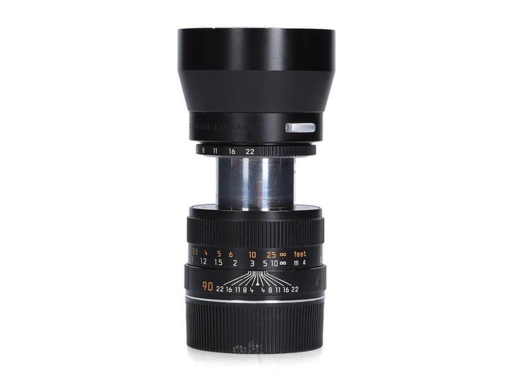Leica 90mm f/4 Macro-Elmar-M (11670) - Macrolens, Audio, Tv en Foto, Fotografie | Lenzen en Objectieven, Zo goed als nieuw, Leica