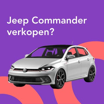 Jouw Jeep Commander snel en zonder gedoe verkocht.