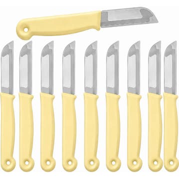 Solingen Schilmesje – RVS Glad – 16 cm met Blade Cover, Ophalen of Verzenden, Nieuw, Rvs of Chroom
