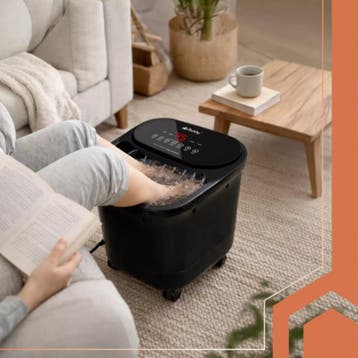 Ruhhy Voetenbad met hydromassage en verwarming 36 x 31 x..., Ophalen of Verzenden, Nieuw