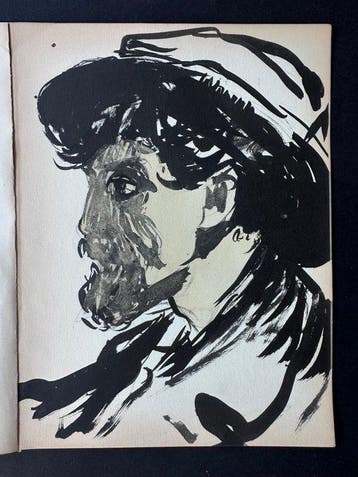 Kees Van Dongen (1877-1968) - Portrait de Homme