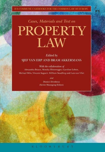 Cases Materials and Text on Property Law 9781841137506, Verzenden, Zo goed als nieuw