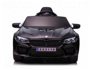 BMW M5, Leder zitje, Rubberen banden, Kinder Accu Auto!, Ophalen of Verzenden, Nieuw
