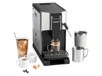 Cuisinart -  Volautomatische Espressomachine Zwart, Verzenden, Nieuw, Espresso apparaat, Koffiebonen
