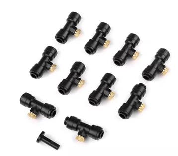 Koper Misting Nozzles Set – Vernevelingskoppen voor Tuin, Verzenden, Nieuw