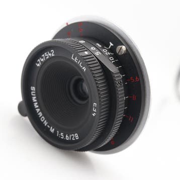 10% korting | Leica 11928 Summaron-M 28mm f/5.6 matt black, Verzenden, Gebruikt