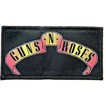 Guns N Roses - Scroll Logo - patch officiële merchandise, Ophalen of Verzenden, Nieuw, Kleding