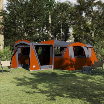 vidaXL Gezinstent voor 20 personen 20-persoons Grijs en, Verzenden, Nieuw, Tot en met 2