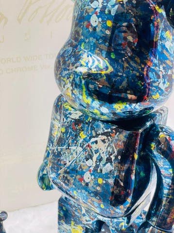 Medicom Toy - BE@RBRICK 400% & 100% Jackson Pollock STUDIO