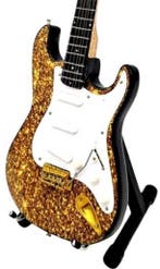 Miniatuur replica Fender Stratocaster gitaar - Eric Clapton, Ophalen of Verzenden, Nieuw, Pop, Beeldje of Miniatuur