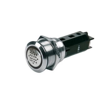 BEP RVS waarschuwingslicht en buzzer, 12 of 24 volt-Geschikt, Ophalen of Verzenden, Nieuw