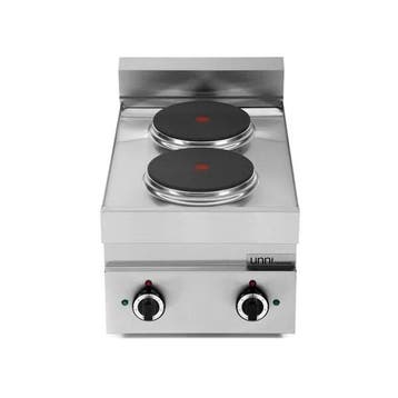 Unni-cooking | Fornuis | Tafelmodel | Elektrisch | 2 Kookpun, Ophalen of Verzenden, Nieuw in verpakking
