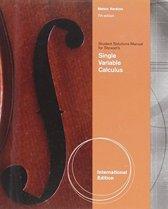 Aise Metric Ed Ssm Single Variable Calculus 9780840053008, Boeken, Zo goed als nieuw