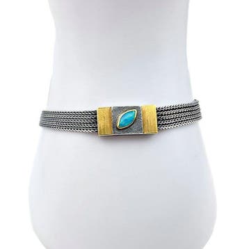 Zonder minimumprijs - Armband Zilver - opaal, Nieuw