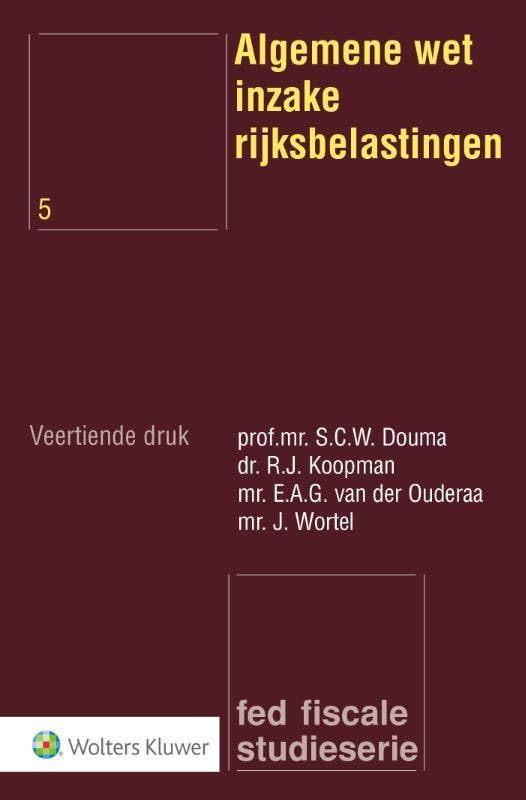 Algemene wet inzake rijksbelastingen 9789013162844, Boeken, Wetenschap, Zo goed als nieuw, Verzenden