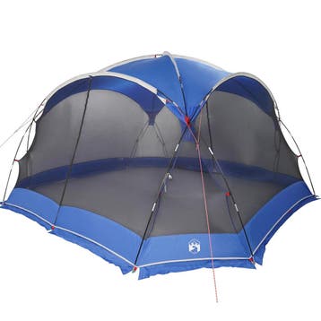 vidaXL Muskietentent met dak Azure Blauw 434 x 434 x 230 cm, Verzenden, Nieuw, Tot en met 2