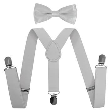 Fako Fashion - Kinder Bretels Met Vlinderstrik - 65cm -, Verzenden, Nieuw