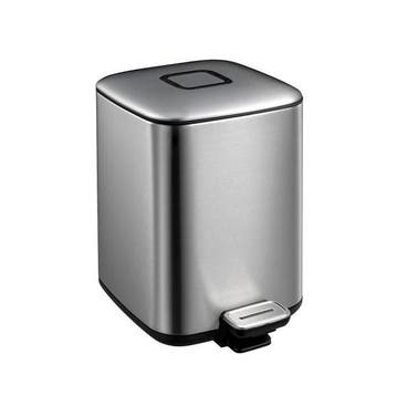 Pedaalemmer - EKO - Regent (6 liter, Mat RVS), Verzenden, Nieuw