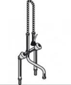 | Hobart | Handdouche / Mengkraan Combinatie | 2 Gats | RVS, Witgoed en Apparatuur, Vaatwasmachines, Ophalen of Verzenden, Nieuw