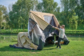 JAMET JAMETIC OUTDOOR MET 1-2-3 OPZETSYSTEEM ZEER COMPLEET!, Ophalen, Aanwezig, Jamet, Tot en met 6